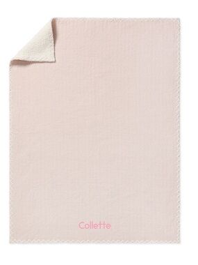 POTTERY BARN KIDS Cozy Jacquard Baby Blanket
